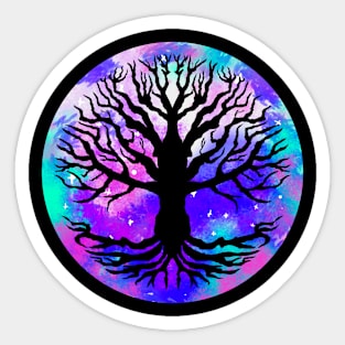 Cosmic Yggdrasil Sticker